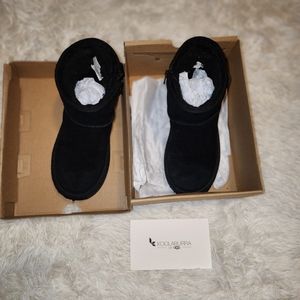 Koolaburra Black Kids Boots